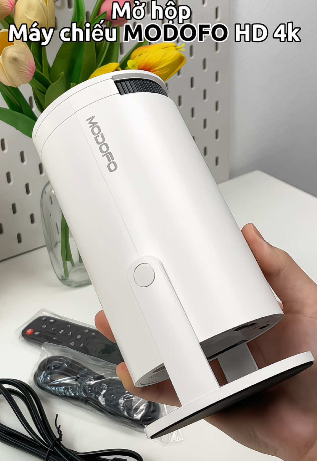 Ê máy chiếu MODOFO này nét lắm ,video này mình mở hộp nha #unboxing #maychieu #maychieumini #maychieumodofo #modofo #khanhunbox 