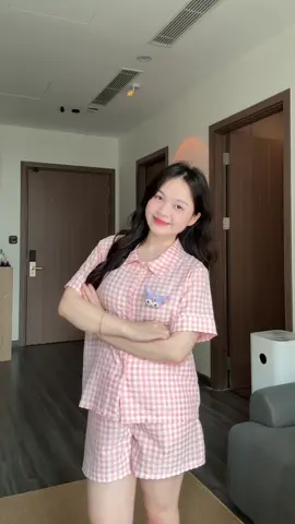 Set bộ mặc mát mà nhẹ tênh nha các bà ui ✨ #huongtranreview 