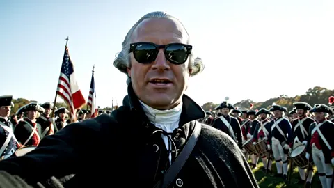 King? Nah. Best president ever – G.W. George Washington had that main character energy all war long 💥🇺🇸 #WashingtonVlog If George Washington had a phone in 1781 🔥 He really said “absolutely not” and dipped to Mount Vernon. #RevolutionaryWar #ParodyVlog #FoundingFathers #VEO3 #HistoryTok #AIvideo #AmericanIcon #YorktownEnergy #HistoryRemix #georgewashington 