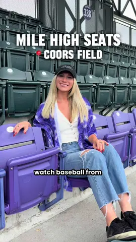 You cannot go to Coors Field without watching a home run from the mile high seats @TickPick #MLB #Baseball #Rockies #ColoradoRockies #Denver 