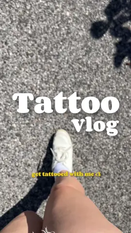 Cheeky little tattoo vlog