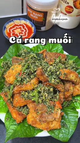 Cá rang muối giòn ngon như nhà hàng luôn nhe#vaobepcungtiktok #annhanhnaugon #homnayangi #ancungtiktok #bepnhasam #carangmuoi 