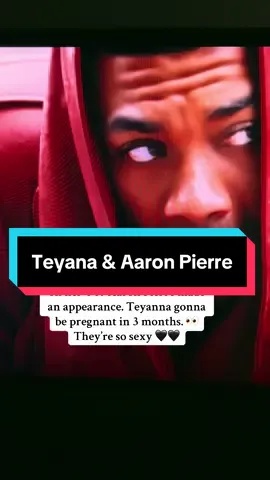 Teyana new YT video with Pierre🖤🖤#teyanataylor #musicvideo #aaronpierre 