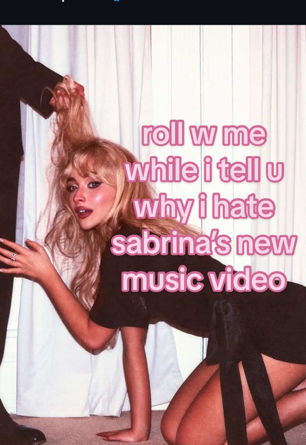 i have such extreme feelings about sabrina carpenters “man child” and i think it’s full of propaganda and gross rhetorics for women submitting to mens BS. i wanna know other people’s opinions genuinely and if im the only one that feels this way. 