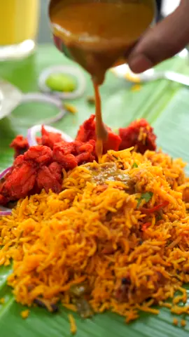 When royalty meets spice! 👑🔥 Dig into our fragrant Chicken Biryani and crispy Chicken 65, perfectly paired with a chilled Mango Lassi to cool things down. Flavor-packed, soul-satisfying ✨  #BiryaniBliss #Chicken65Crush #MangoLassiMagic