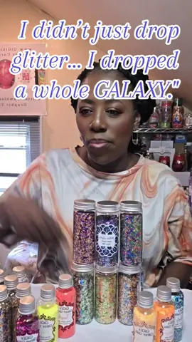 Introducing the Galaxy Glitter Series — 8 cosmic blends, zero chill. #tiktoklive #livehighlights  #GiGisGalaxy #GalaxyGlitterSeries #ChunkyGlitterVibes   #CosmicSparkle #NotFromThisPlanet #LetItGlow   #GlitterTok #ResinArt #MakeupTrends2025   #BoldAndSparkly #GlitterDrop