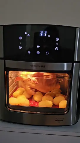 Testando a rotisserie #airfryer #airfryer #kitchenart #16l 