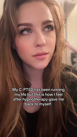 Hypnotherapy gave me back to myself and is healing a part of me I didn’t even know was hurt. I feel like my whole life is playing out in front of my eyes and it just makes sense how I got here. It makes sense now #hypnotherapy #somatictherapy #subconsciousereprograming #cptsd #adhd #womenwithptsd #traumahealing 