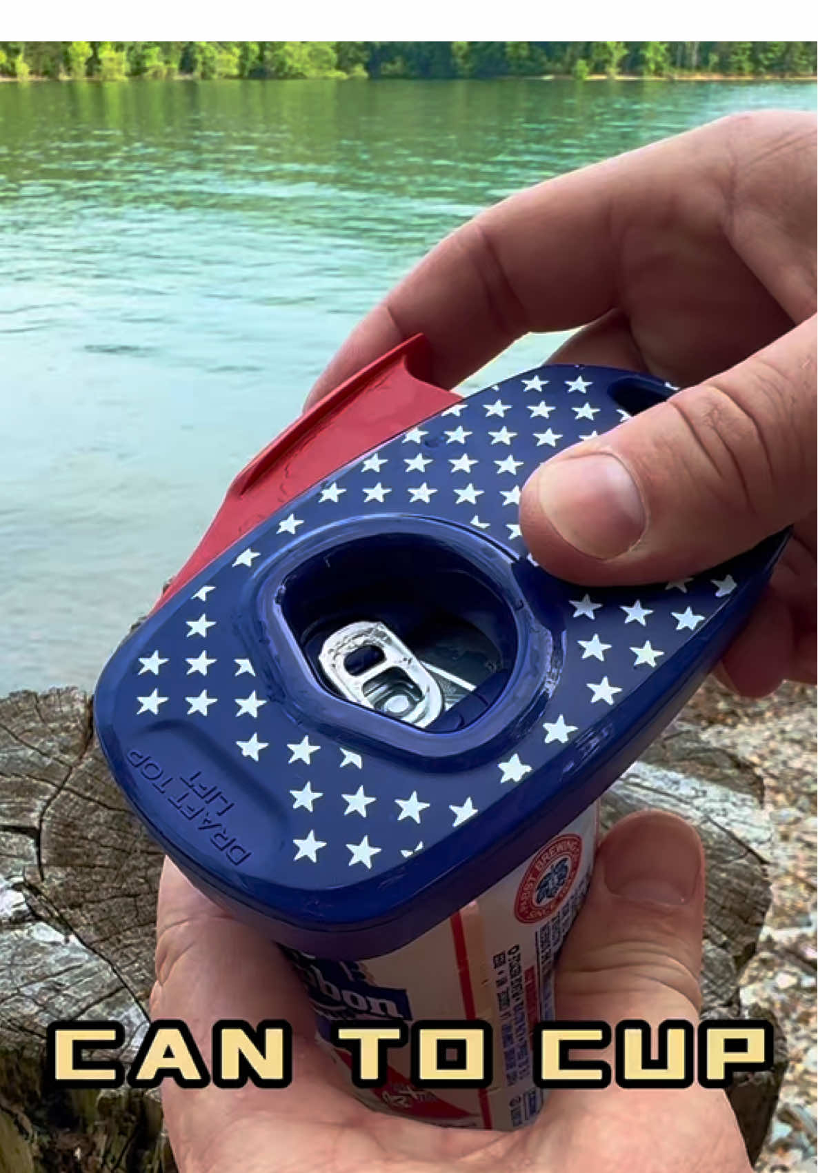 Upgrade your beverage this summer with the Draft Top can opener #drafttop #can #opener #bottomsup 