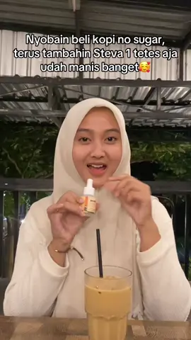 Ngopi dengan manis Steva Stevia 😍🥰#gulastevia #steva #stevia #fyppppppppppppppppppppppp #cutsugar #ngopi 