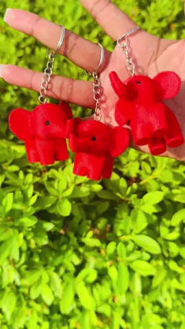 3D print Elephant Keychains. #fyp #viral #keychains 