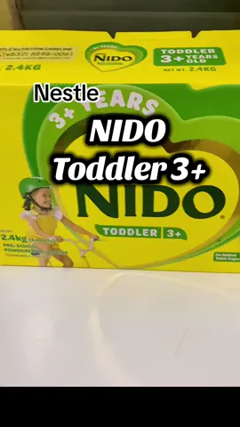 NIDO 3+ for toddlers by Nestle #nido #nido3plus #toddler #milk  #nestle #nestlenido 