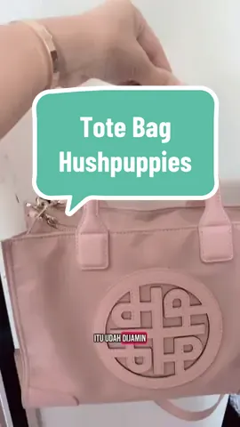 Hush Puppies Tas Wanita Yammy Tote In Light Pink #hushpuppiesoriginal #hushpuppies #totebag #SatuKontenTiapHari