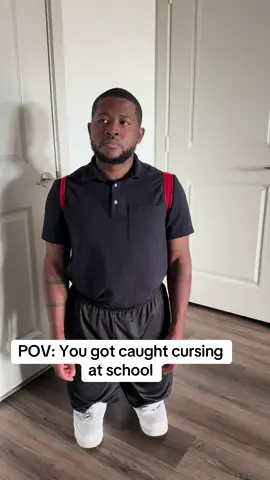 DONQUAVIOUS got it good I got my behind tore up when I said mines at school 😩#fyp #skits #entertainment #relatable #xybcza #school #badword #caught #mattperry #funny 