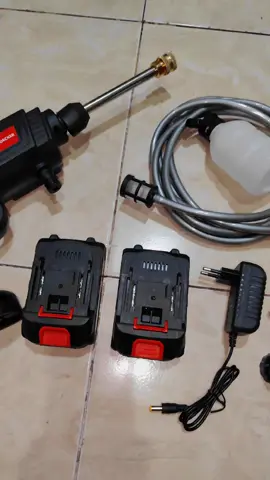 Cod Alat cuci motor Cordlles Mesin jet steam baterai #jetcleaner #promo #cucimobil 