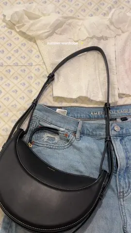 Simple but cute ✨ #fyp #Summer #lacetop #summeroutfit #shorts #americaneagle @polene_paris @American Eagle @LoveShackFancy @Amazon 