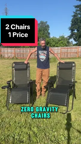 2 CHAIRS 1 PRICE ! @MyDepot 2pack #zeroGravity #chair woven breathable waterproof #lawnchair #backyardvibes #tiktokshopcreatorpicks #FathersDay 