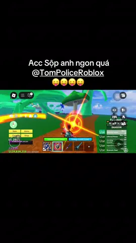 Review Ách Sộp anh @Tom Police Roblox (lần14) #bloxfruits #xuhuong #roblox #gameplay #fyp 