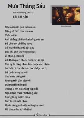 Sau cơn mưa nắng sẽ quay về. Biết đâu bên em sẽ có cầu vồng #tiemnhac #nhachaymoingay #moingaymotbannhac #nhaccoloi #muathangsau #vanmaihuong #greyd #nhactamtrang #bannhacbuon #suy #xuhuong2025 #tamtrang 