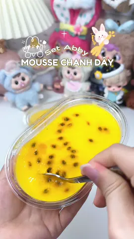 Hè này bạn đã thử làm Mousse Chanh Dây Mát Lạnh chưa? Mình đã thử còn bạn thì saoo? 🤤 #pikayy #xuhuong #abby #setlambanh #setmousse #moussechanhleo 