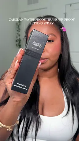 Waterproof setting spray @carslan_us  #CARSLAN #settingspray #viral #waterproof  #makeup #beauty #grwm #grwmmakeup 