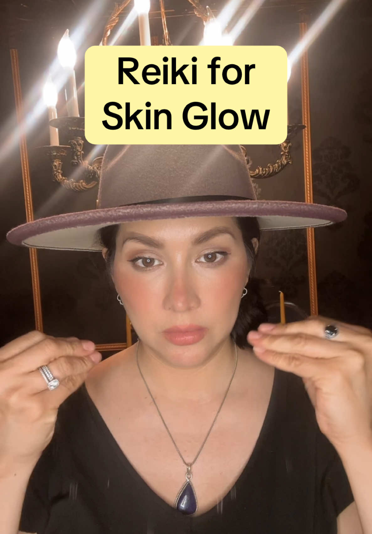 Reiki for skin glow ✨ . . . #reiki #skinglow #energyhealer #lightworker #magicalfemme #GlowUp #glamourmagick 