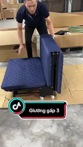 Giường gấp 3 NIKITA #giuonggapvanphong #giuonggapgon #giuongxepcaocap #giuongcobanhxe #nikita #trending 