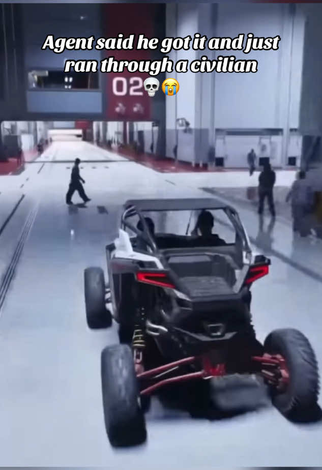 Agent said he got it and just ran through a civilian  💀😭 @Agent #agent00 #mindseye #gaming 