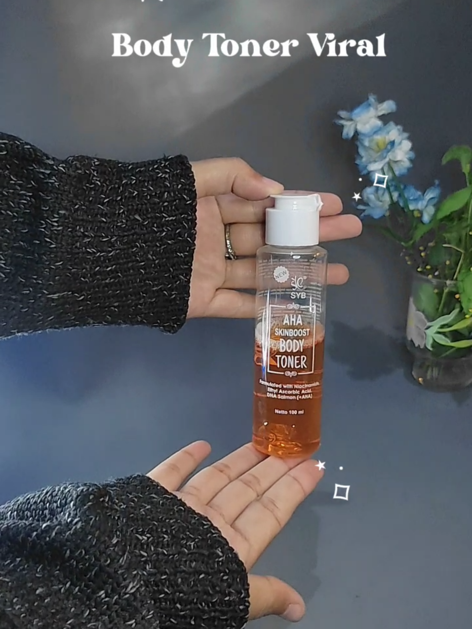 AHA body toner ampuh caerahin😭#skincareroutine #skincare #Aha #tonerbadan #fy #CapCut #viralvideo #fypage #sampelgratistiktok #sampelgratispertama 