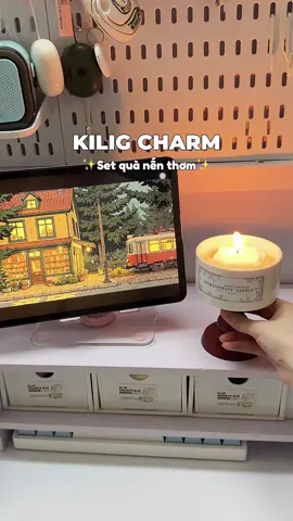 Set quà nến thơm decor KILIG CHARM #xuhuong #lenxuhuong #xuhuongdima #setquanenthom #nenthomdecor #nenthom #kiligcharm 