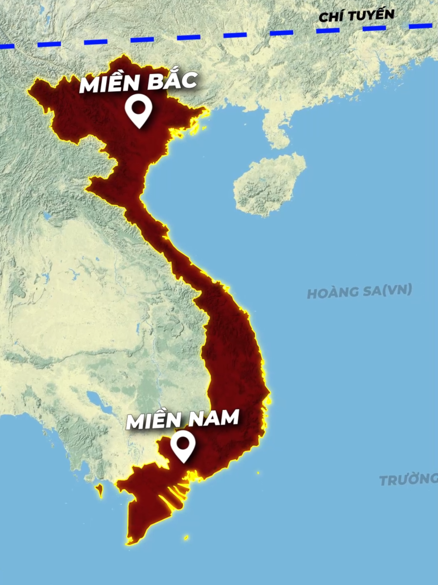 Tại sao Miền Bắc có 4 mùa còn Miền Nam chỉ có 2 mùa?#xuhuong #tiktok #map #dialy #khámphá #geography #5pdialy #4mua