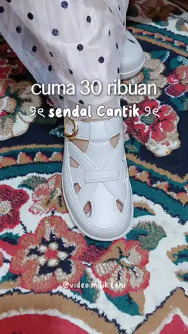 sendal slip on wanita lucu banget 😍😍😍 #sendalempuk #sendalwanita #sendalviral 