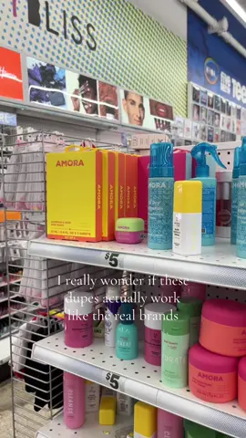 If dollar tree brands work then these should for sure right?😀 #fyp #fivebelow #amikahairproducts #drunkelephant #dupes