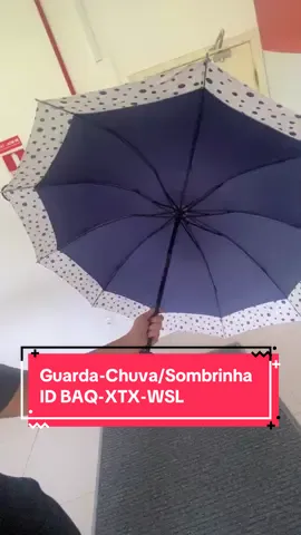 ☔️ Dias de chuva? Esse guarda-chuva tem estrutura reforçada, abre rapidinho, é leve, compacto e ainda tem 105cm de diâmetro! Ah, e olha esse charme das bolinhas 😍 🛍️ Disponível em várias cores! 📌 O link tá na bio! #Achadinhos #GuardaChuvaFashion #ShopeeBrasil #ChuvaComEstilo 