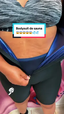 Traje de sauna para hacer ejercicio con control de abdomen moldeador#women #sauna #suit #trainer #shapewear #body #bodysuit #tiktokshop 
