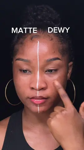 Matte Vs Dewy make up?  Pick your fave💗 #makeup #fyp #foryoupage 