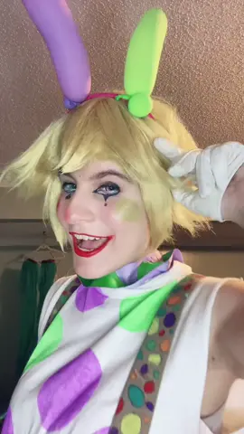Here’s an offical Looey cosplay closeup! Not sure I like the lipstick so I might change it next time #dandysworld #looeydandysworld #looey #dandyworld #roblox #cosplay #cosplayer #dandysworldlooey #dandysworldcosplay #clown #solariacosplays 