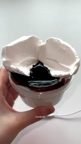 순우유 크림 라떼☕️🥛🍦                                 #사자만슬 #슬라임 #slime #史莱姆 #asmr #coffee 