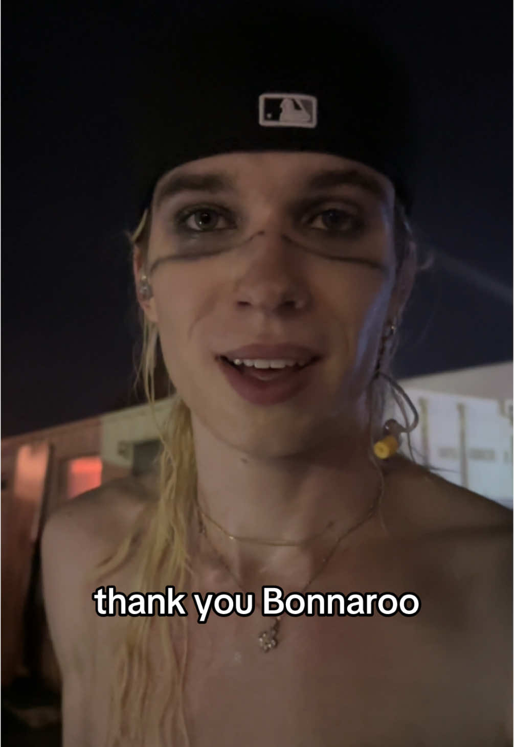 2Hollis after his Bonnaroo set 🫶 #2hollis #bonnaroo 