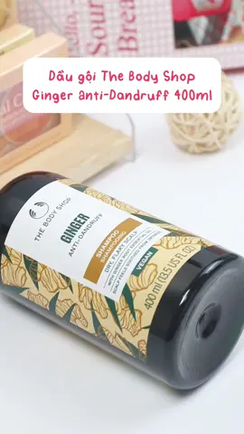 Dầu gội gừng giúp tóc bồng bềnh hơn nhé cả nhà 🍃 #daugoi #daugoigung #ginger #thebodyshop #xuhuong #TikTokBeauty #viral 