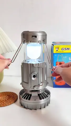 Đèn Năng Lượng Mặt Trời vừa là đèn vừa là quạt lại còn có thể sạc được điện thoại nữa giá 90K #denquat3in1 #denquat3in1 #densacdien #quatnangluongmattroi #denquatnangluongmattroi3trong1 #byntchuyengiadung 