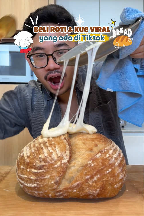 endul dan super gede banget ni roti 🥖😍