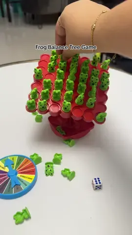 Frog Tree Balance Game! Nakakatuwa toooo #fyp 