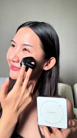 ใช้ตัวนี้แล้วหน้าเป๊ะ ไม่ต้องกลัวหน้าหยาเลย!! 🩶🤍 #CarslanCrushBrandDay #carslansummermakeup 