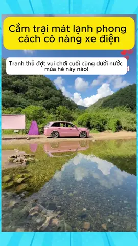 Trải nghiệm cắm trại mát lạnh trên bờ suối sẽ như thế nào #giadung #trainghiem #tienich #kiethuc #ilovetiktok 