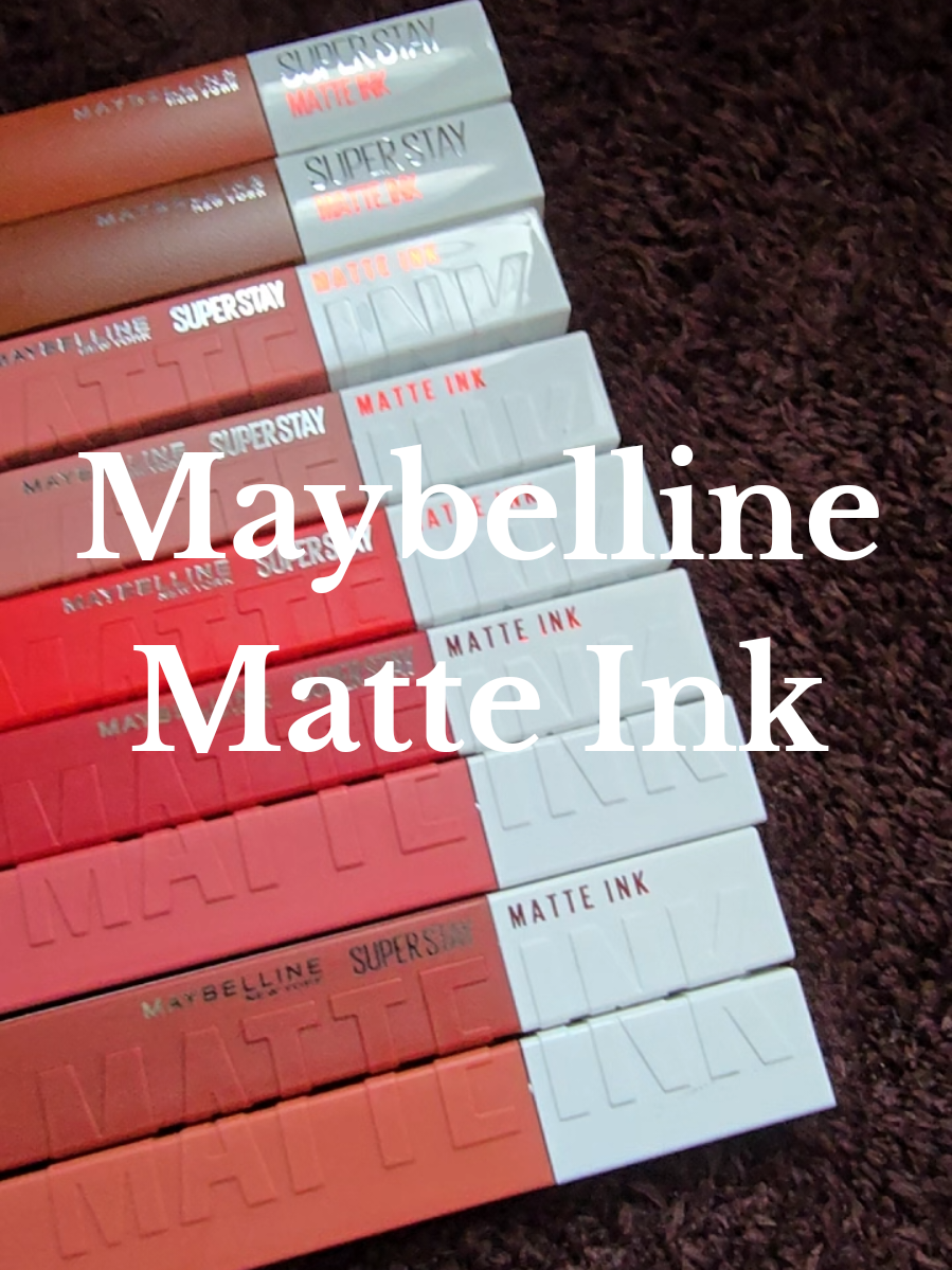 Replying to @gwenbeautyrecosMaybelline Super Stay Matte Ink #maybelline #maybellineidsingtoshine #fyp #makeuplook #makeuplover #fypppp #makeuplook #trendingmakeup 