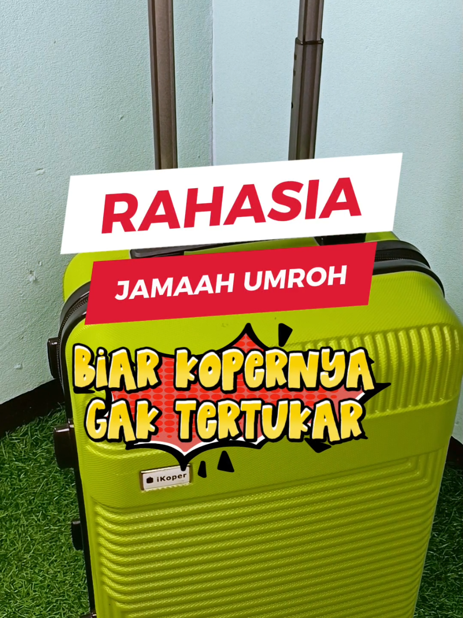 Ternyata ini rahasia para jamaah umroh biar kopernya gak tertukar #nametag #nametagkoper #customnama #customlogo #anp88 #umroh2025 #haji2025 