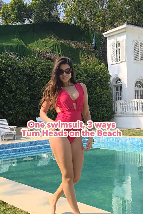 Color so loud, you won’t need to speak! 👙💓#tiktokshopsummerturnup#SwimwearStyle #VacationFit #CUPSHE#BeachVibes #SummerLook #OOTD #colorfulswimwear#SwimwearGoals #TikTokFashion