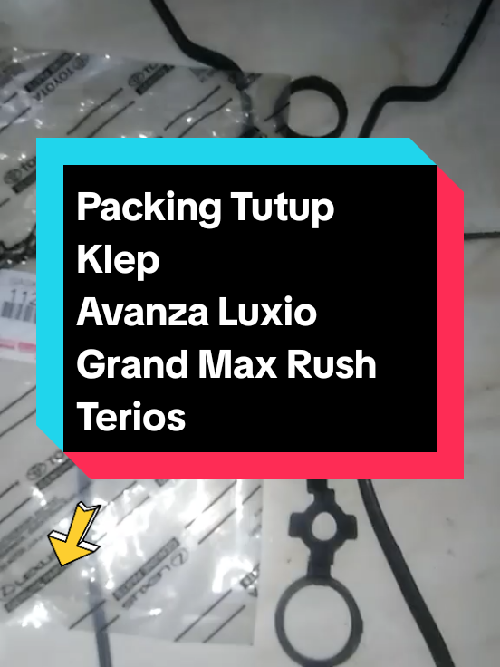 Packing Klep Avanza Xenia 1.3 Rush Terios Luxio Grand Max #packingklep #gasket #packingklepavanza #packingtutupklep 
