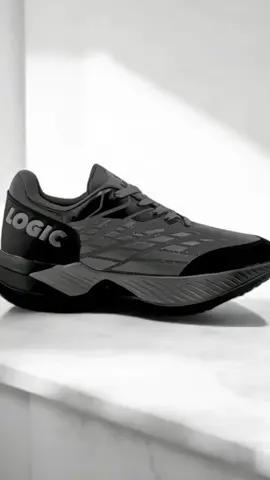 Logic -Sepaty Running pria Olahraga Casual Series Winner Grey Black #sepatu pria #sepatu Olahraga  #sepatu lari #sepatu running #sepatu kece